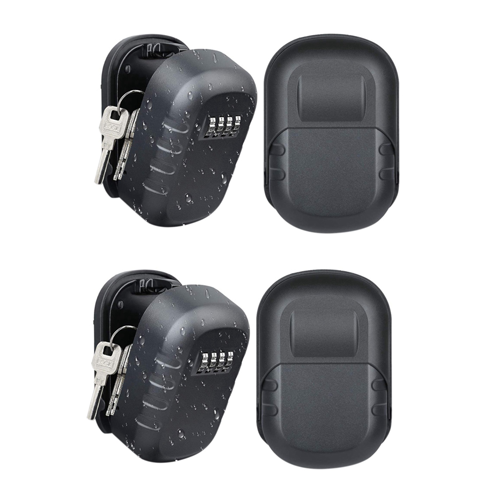 Lockbox Key Secure - ABKN-2X Anahtar Kilit Kutusu Duvara Montajlı