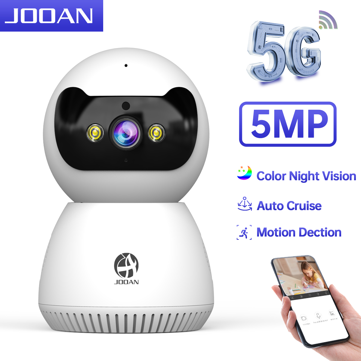 JOOAN 5MP 3MP IP Kamera 5G WiF - Eufy Camera E220 incelemesi ve fiyatı