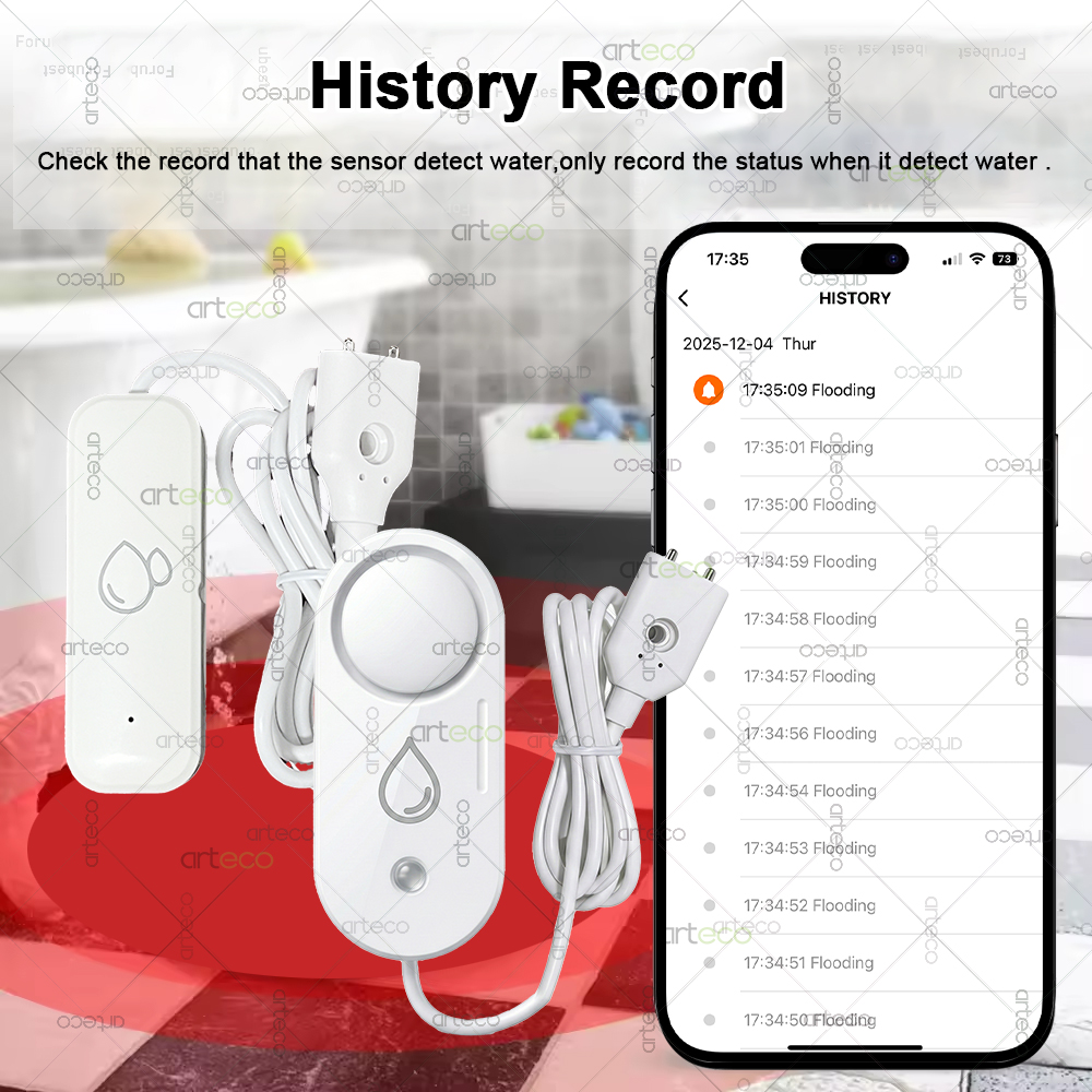 Zigbee Su Kaçağı Sensörü Taşkı - Water Alarm Sensor incelemesi ve fiyatı