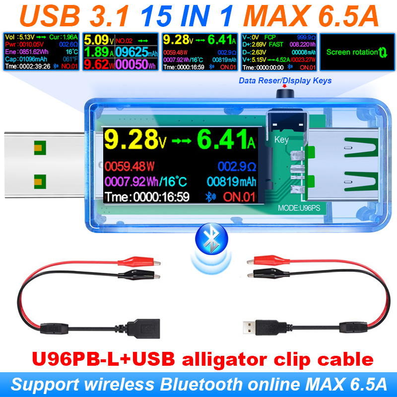 15 IN 1 USB 3.1 Test Cihazı DC - Co Detector Plug incelemesi ve fiyatı
