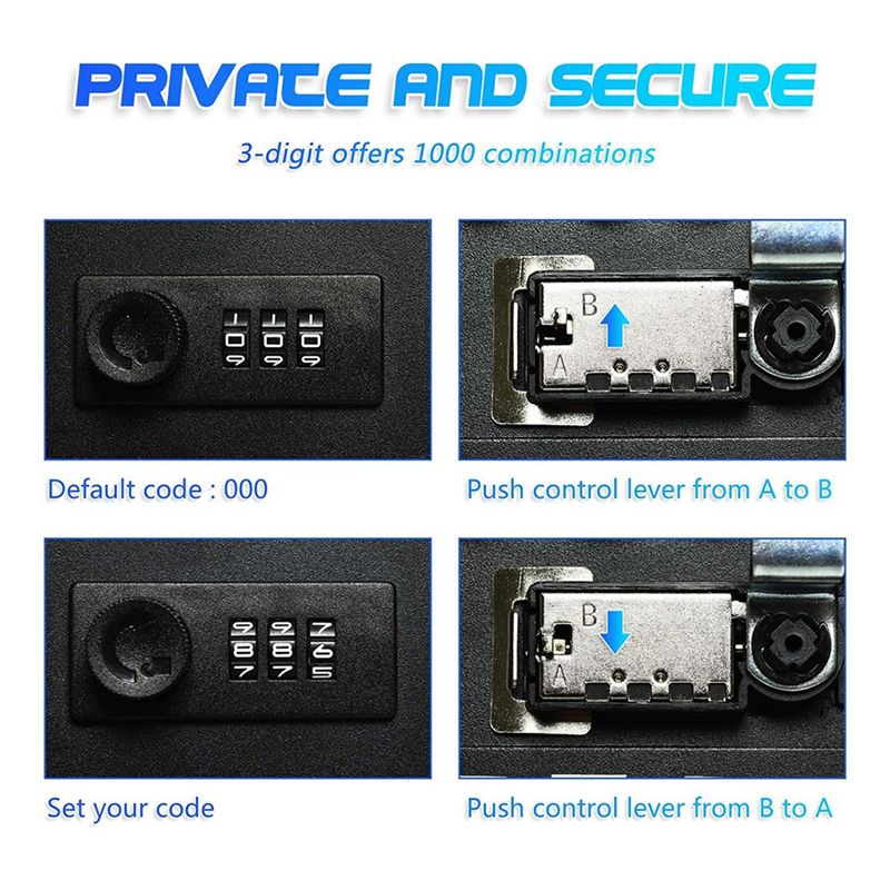 A92Z Kombinasyonlu Anahtar Dol - Lockbox Key Secure incelemesi ve fiyatı