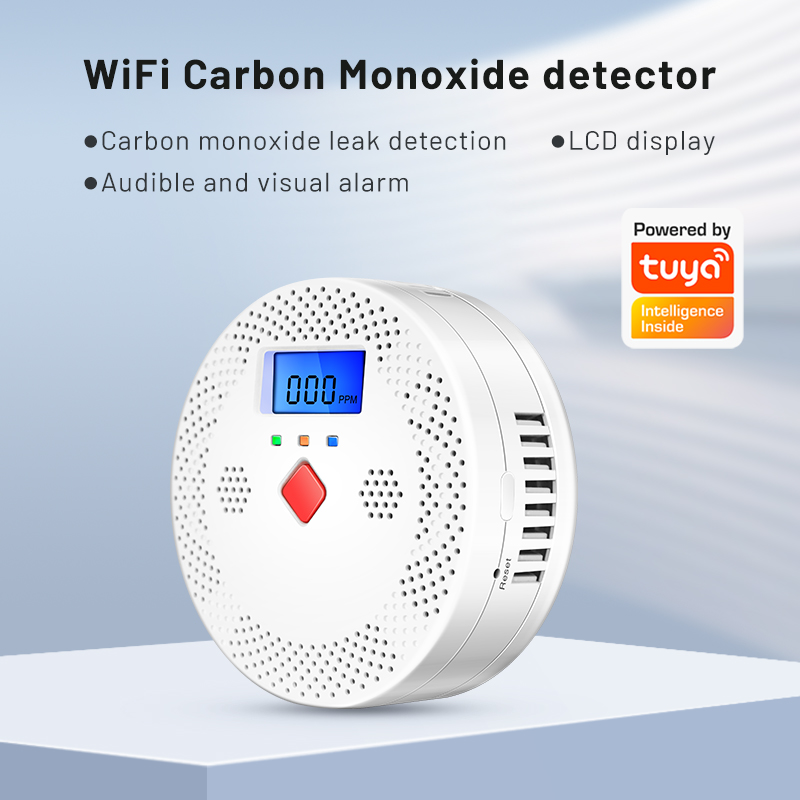 Tuya WiFi akıllı karbon monoks - Co Detector Plug incelemesi ve fiyatı