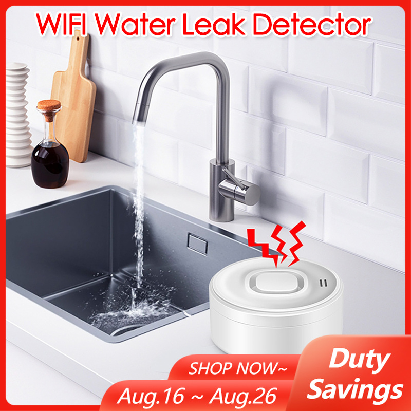 Akıllı WIFI Su Kaçağı Dedektör - Water Alarm Sensor incelemesi ve fiyatı