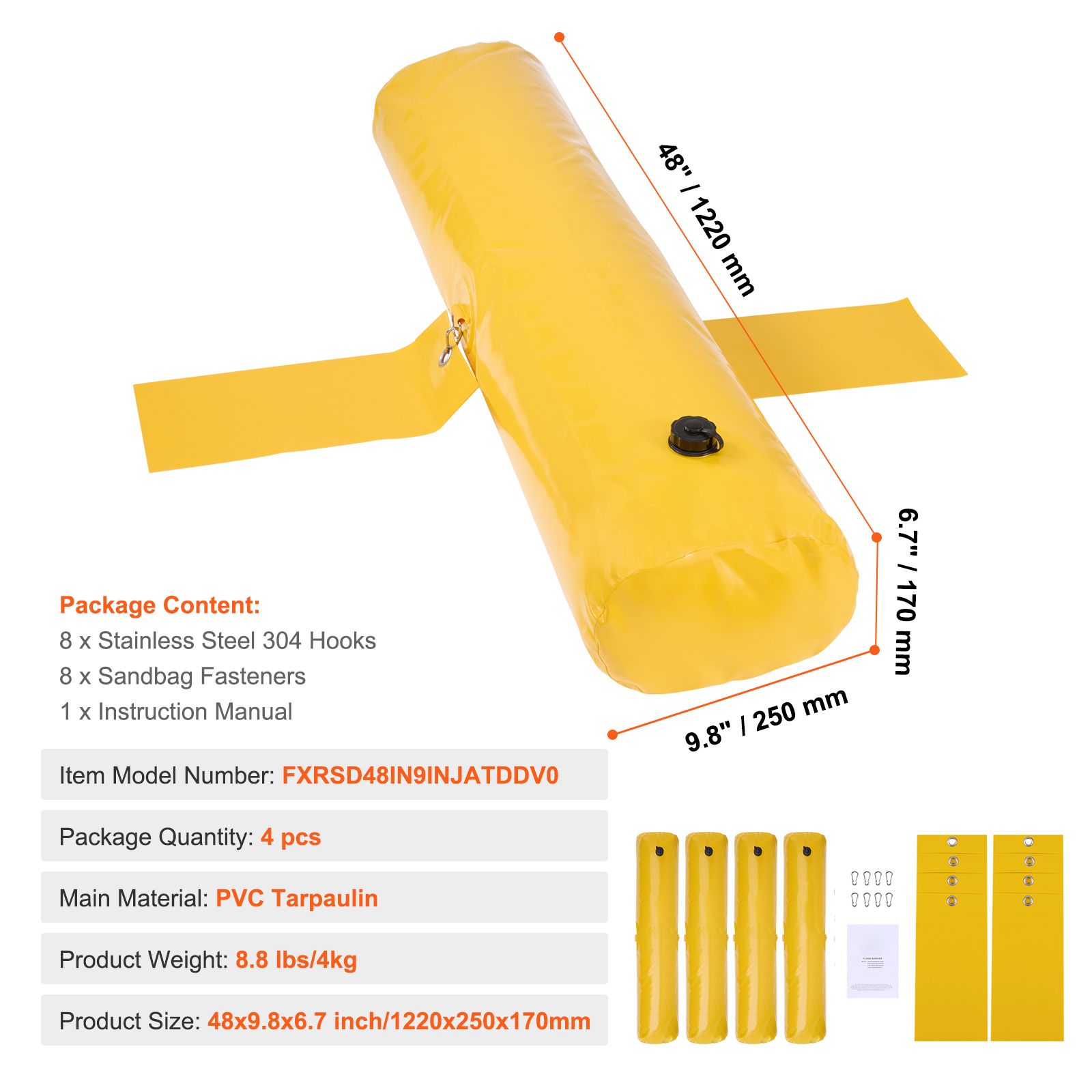 Sel Bariyerleri, Kum Torbası A - Flood Barrier Bag incelemesi ve fiyatı